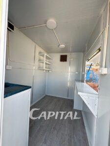 تحويل كونتينر إلى فود تراك 