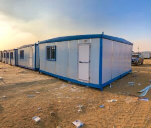 توريد كرفانات عاجلة إلى غزة