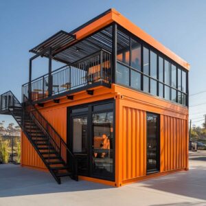 البيوت الجاهزة من الكونتينر 